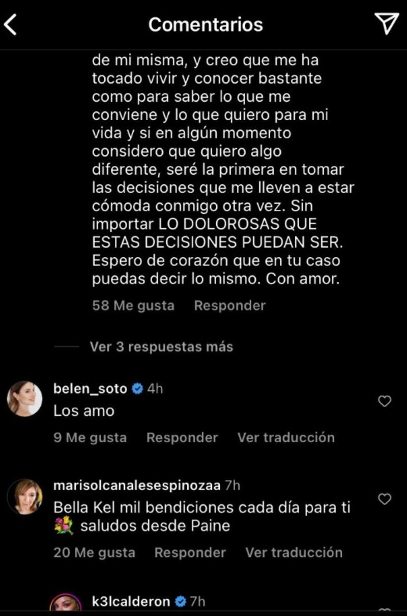 Kel se defiende de las críticas