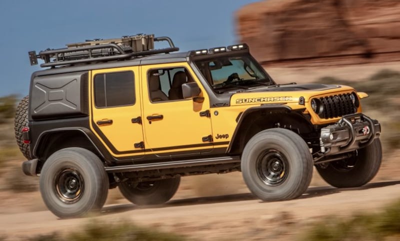 Jeep Wrangler 4xe Blueprint Concept