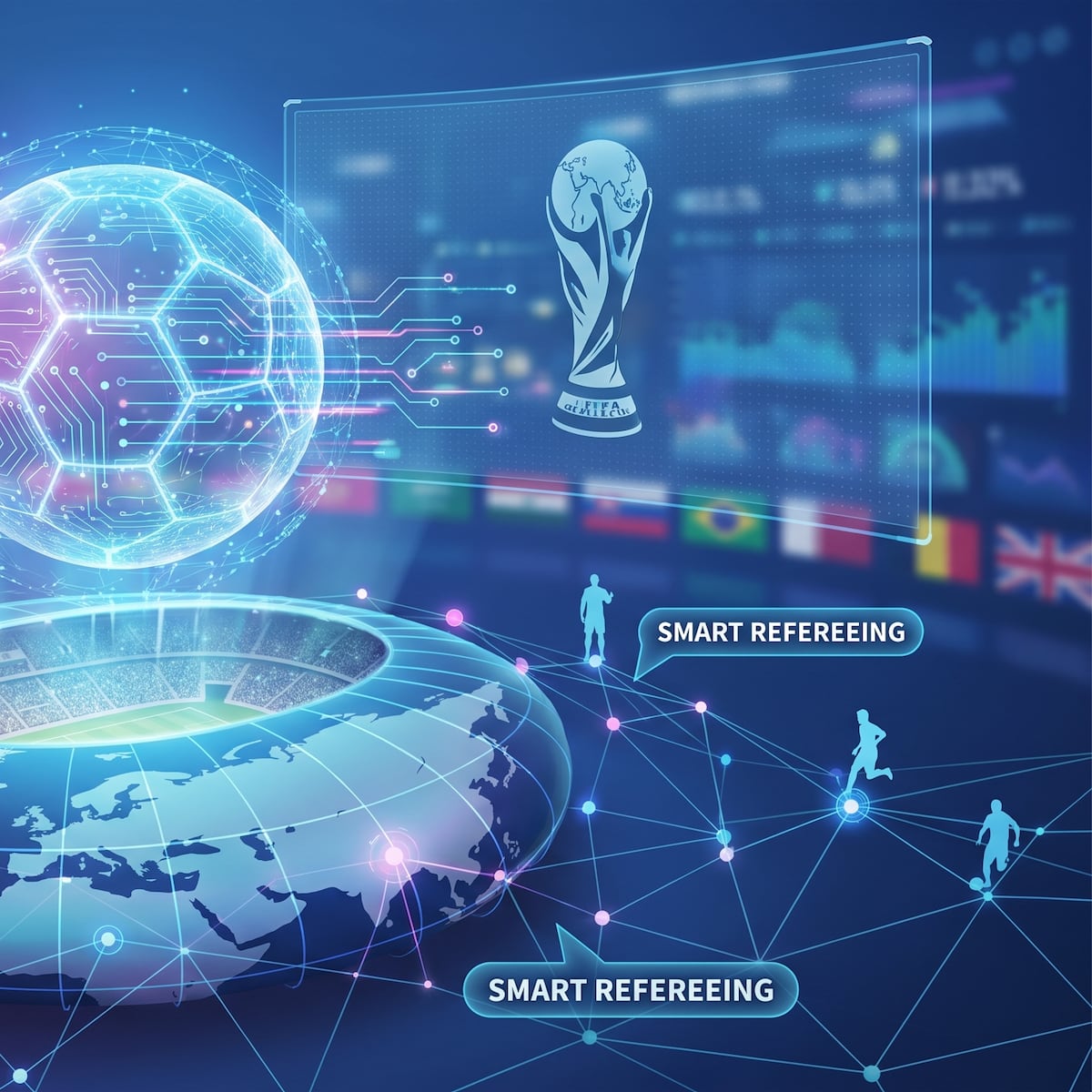Arbitraje algorítmico en el Mundial 2026: Redes de sensores contra errores humanos Arbitraje algorítmico en el Mundial 2026: Redes de sensores contra errores humanos