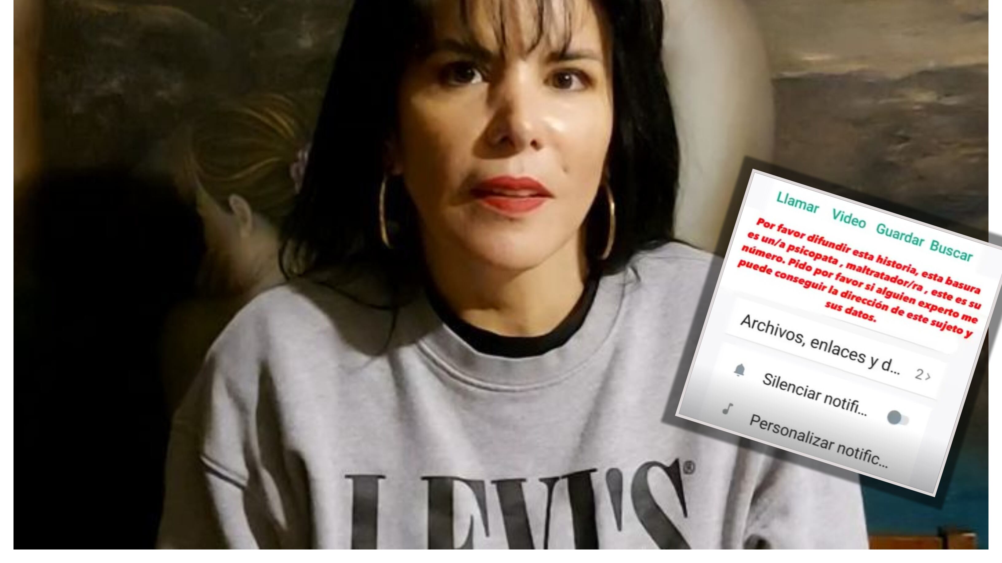 Anita Alvarado denunció esta semana en sus redes sociales el número telefónico de un sujeto que, según ella, la ha acosado estos últimos días.