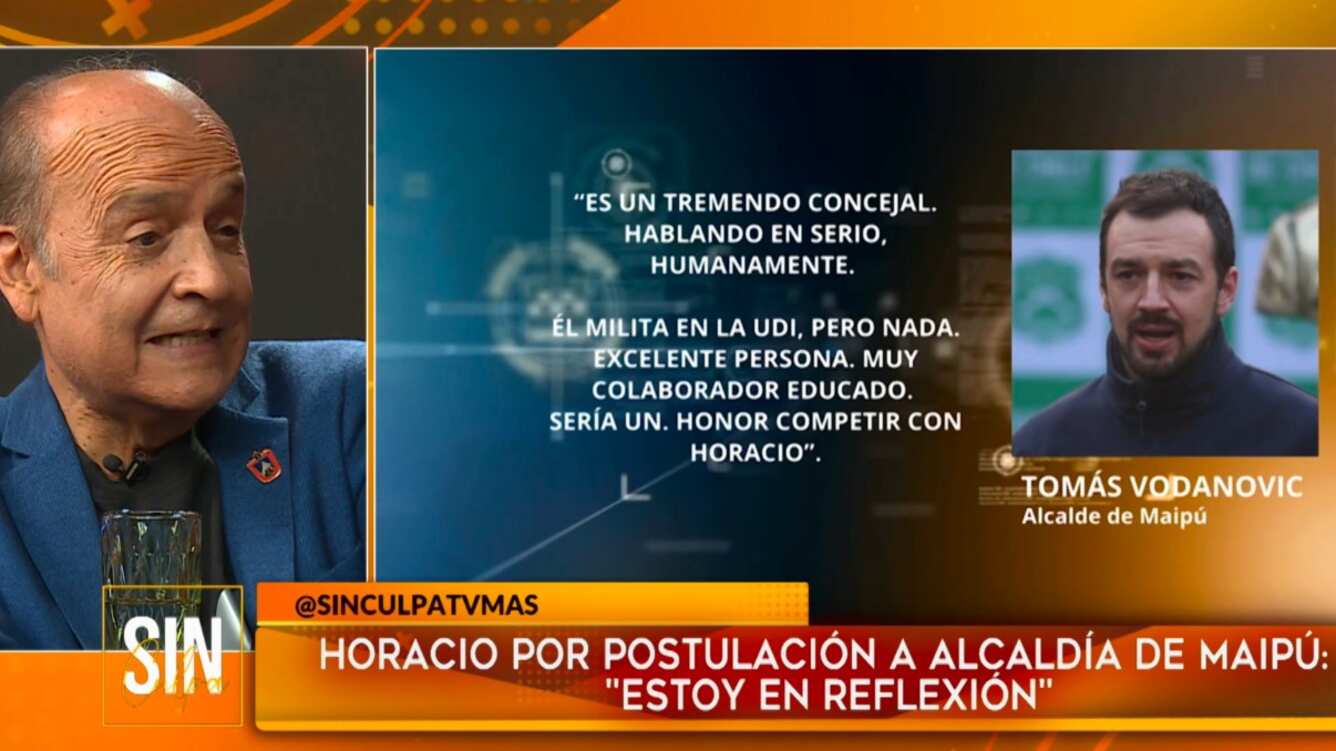 Horacio Saavedra en Sin culpa de TV+