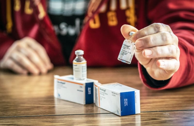 Un vial de NovoLog, una popular insulina de acción rápida, fabricada por Novo Nordisk. | Foto: Kerem Yucel/AFP vía archivo Getty Images
