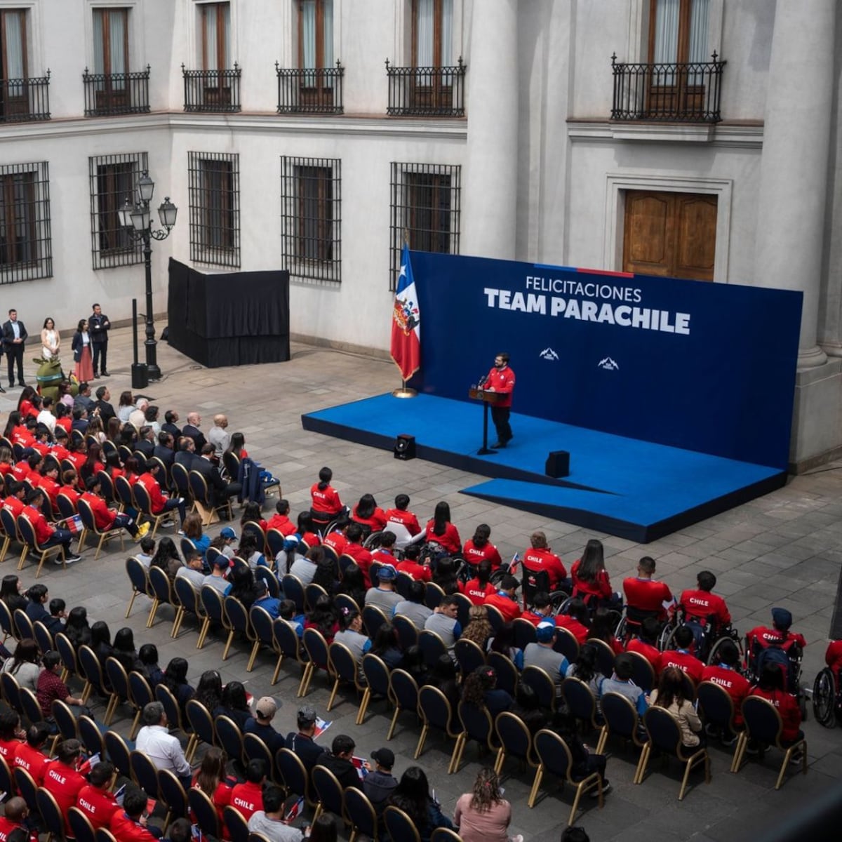 Presidente Gabriel Boric celebra actuación histórica del Team ParaChile Presidente Gabriel Boric celebra actuación histórica del Team ParaChile