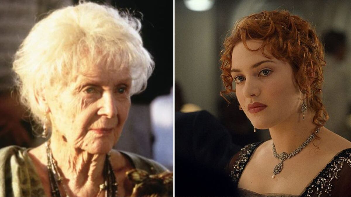 Rose en la película 'Titanic'