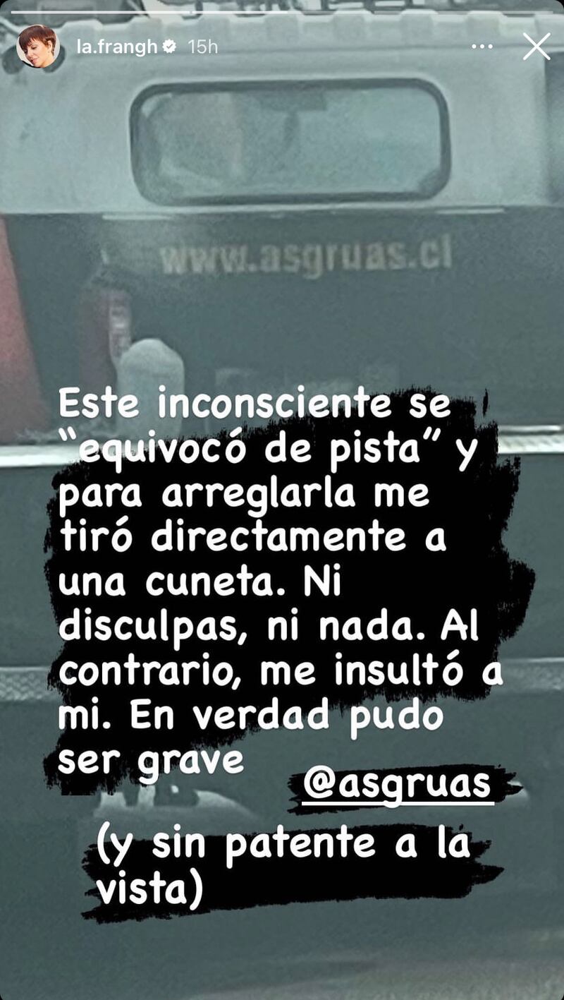 Historia de Fran García-Huidobro | Instagram