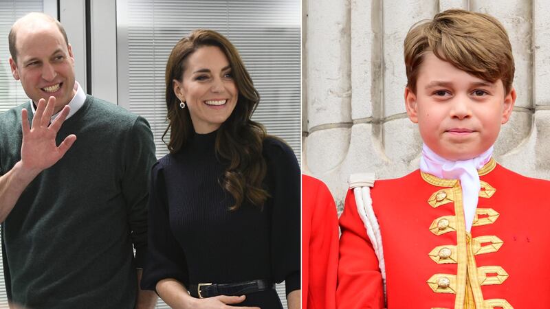El príncipe William y Kate Middleton evalúan si rompen una tradición real con su hijo George