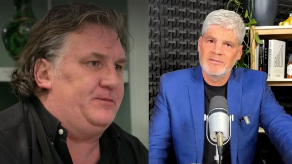 Luka Tudor y Juan Cristóbal Guarello | Fuente: CHV y Youtube