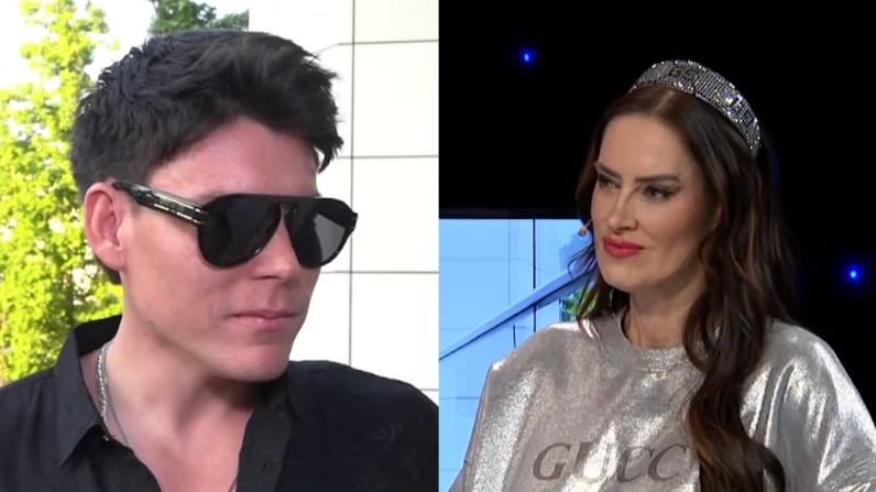 José Manuel “Cuco” Cerda y Adriana Barrientos | Captura: Zona de estrellas