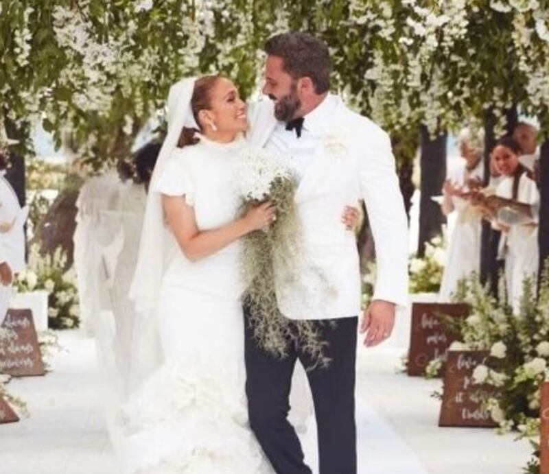 De Jennifer López a Britney Spears: las bodas más majestuosas de 2022 / Instagram