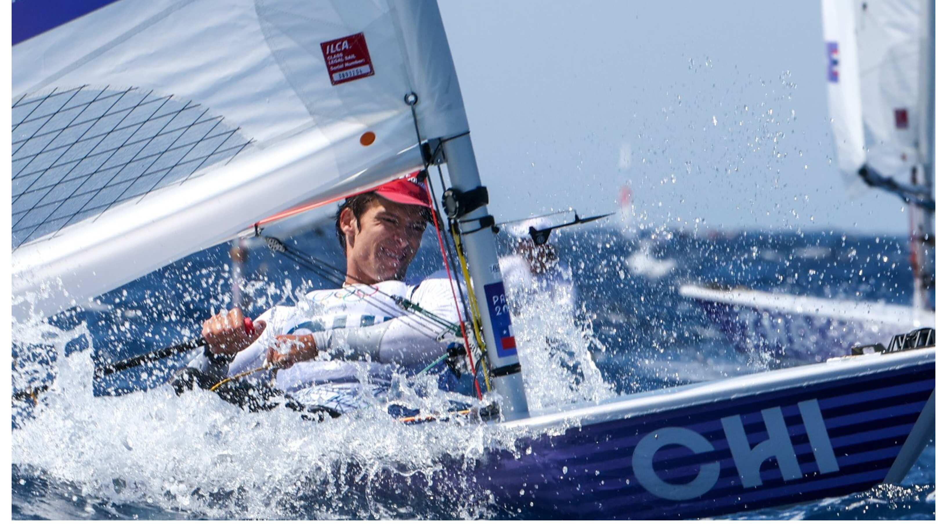 El chileno obtuvo el segundo diploma para la delegación del Team Chile en los JJ.OO. París 20'24.