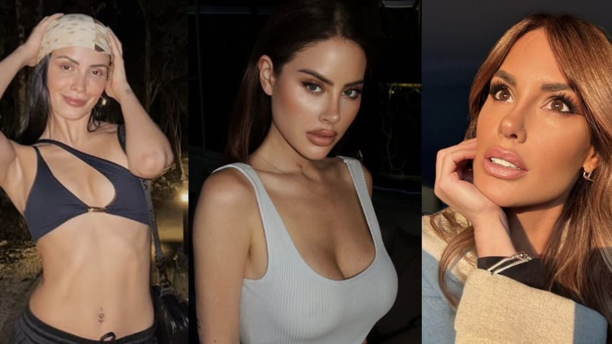 Ignacia Michelson, Cony Capelli y Gala Caldirola