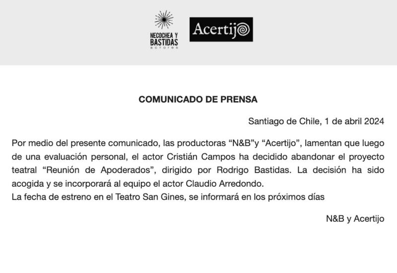 Comunicado