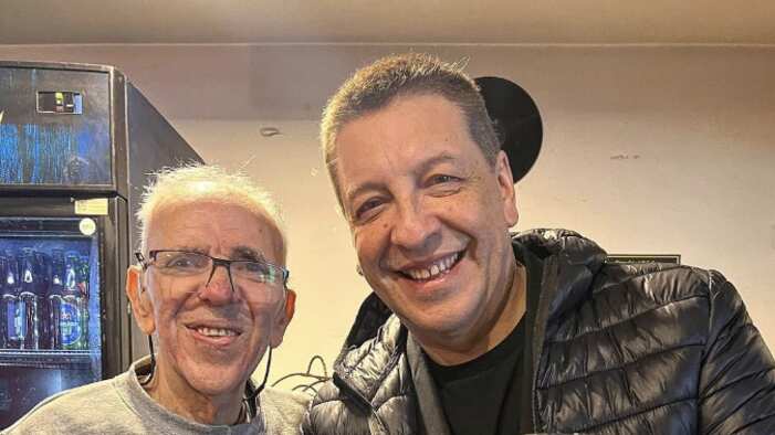 Julio César Rodríguez y su papá | Instagram