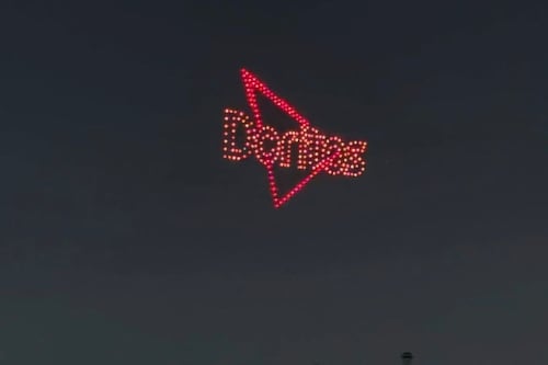 Doritos con su Crunch y sabor más intenso, tuvo lanzamiento junto a Cabina Sessions y una activación de Show de Drones
