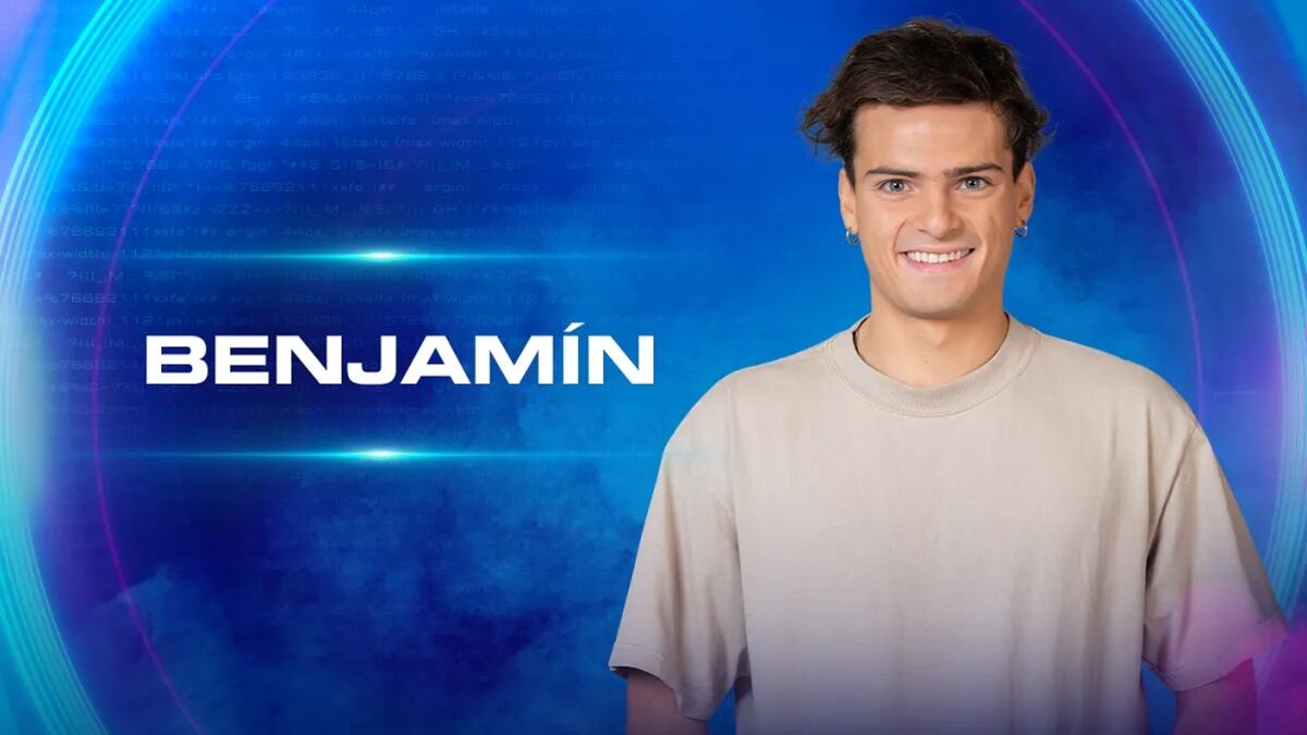 Benjamín Lagos de "Gran Hermano"
