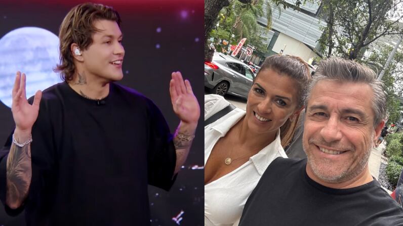 Nicolás Solabarrieta, Ivette Vergara y Fernando Solabarrieta | Captura: Noche de juegos e Instagram @fersolabarrietac