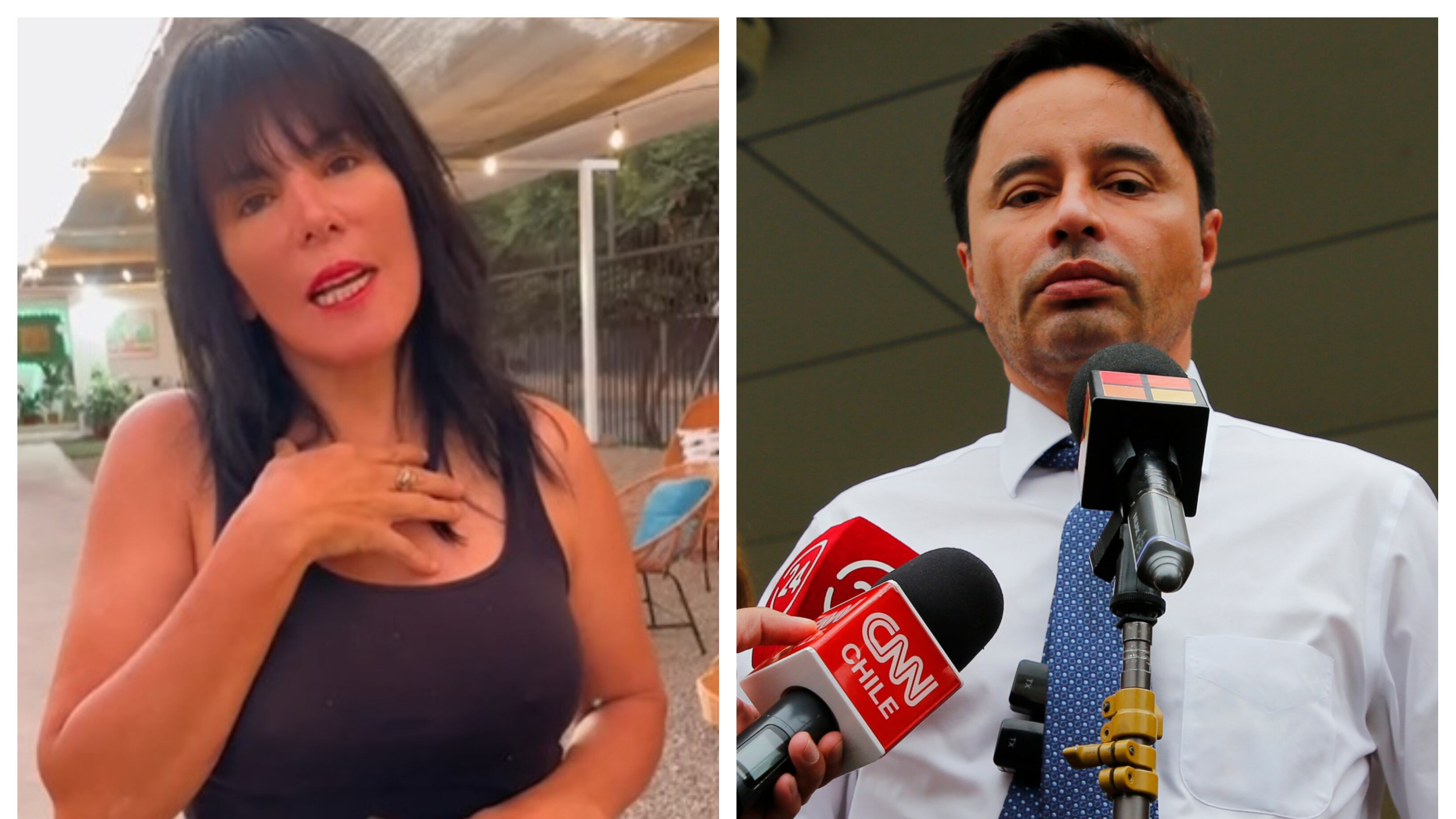 La mediática reclamó al alcalde Rodolfo Carter por pasar más en "matinales" que ocupándose de su municipio de La Florida.