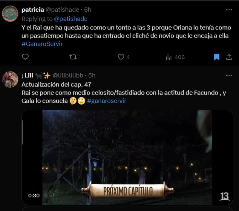 Reacción escena de celos de Raimundo a Oriana | Ganar o Servir