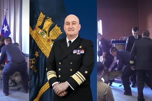 ¿Por qué atacó el perro de la Armada? Revelan el motivo de la mordida al Vicealmirante Arturo Oxley