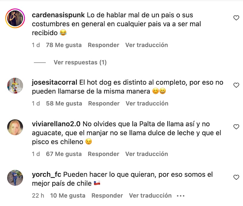 Comentarios de publicación de David Noah | Captura: Instagram