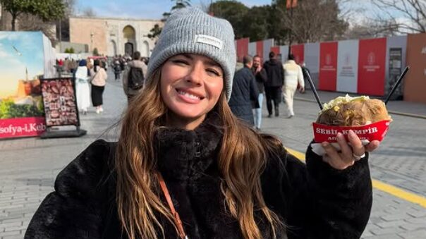 "China" Suárez en su viaje por Turquía con Mauro Icardi.