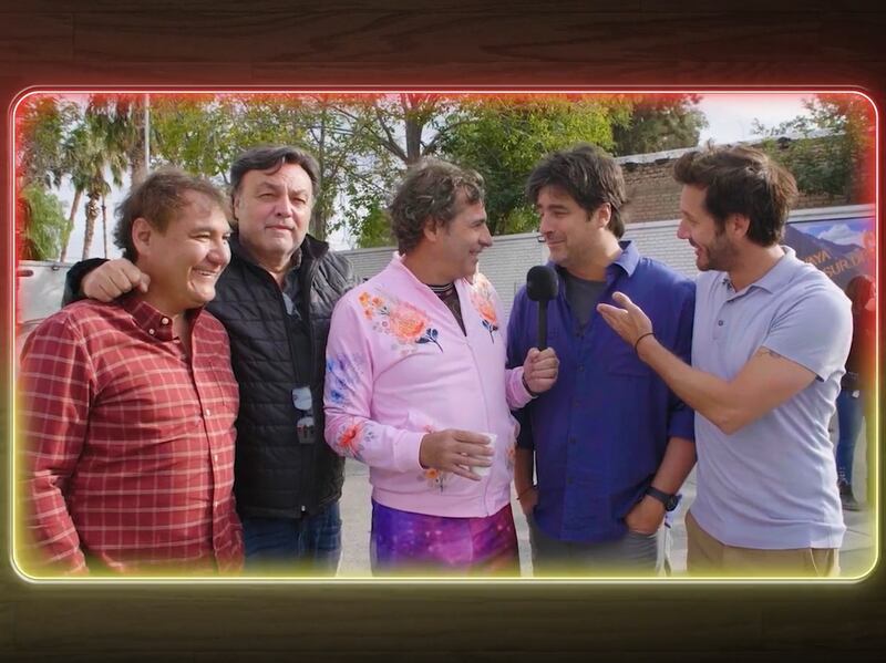 Los actores contarán las anécdotas de la grabación del filme en el programa "Socios de la parrilla".