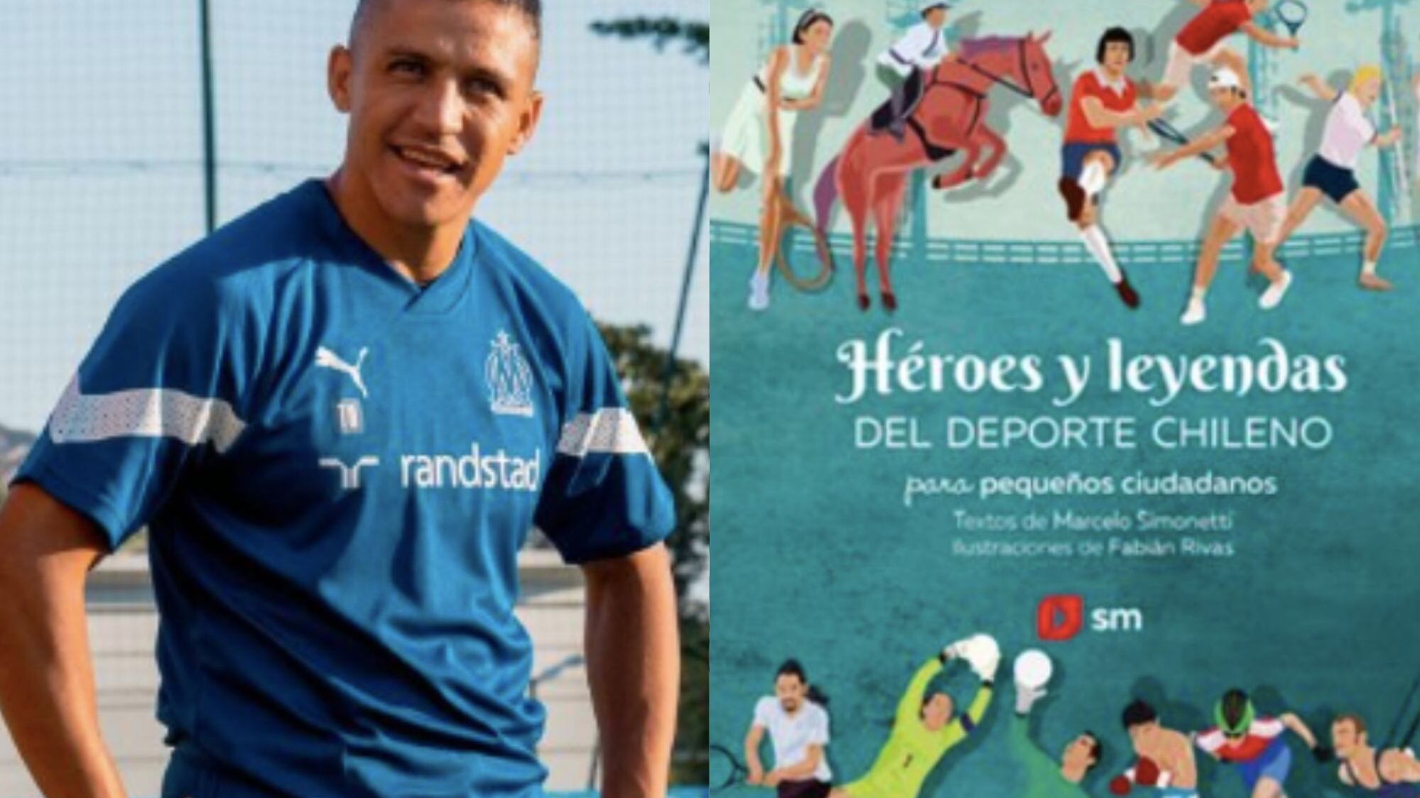 Alexis Sánchez y el libro “Héroes y Leyendas del Deporte Chileno”