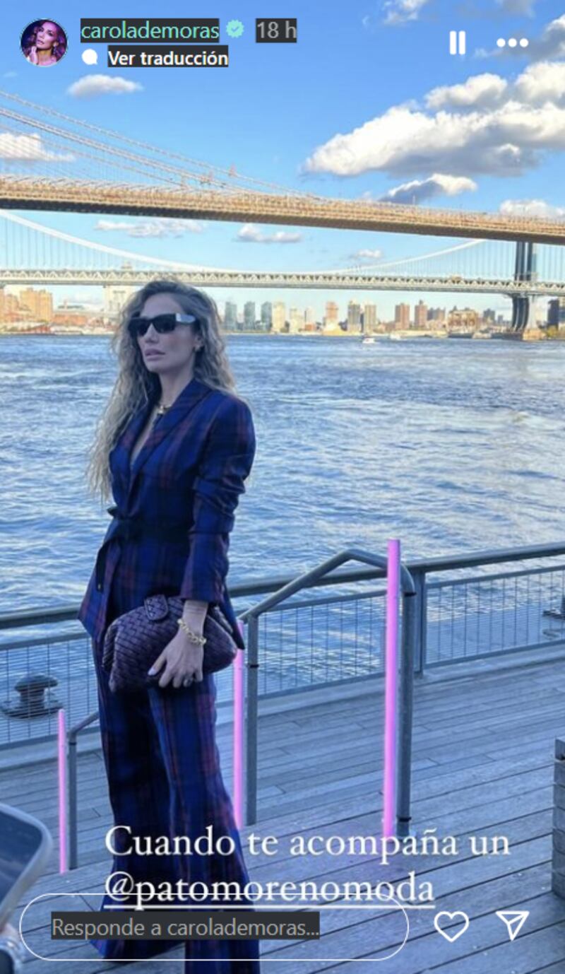 Historia de Carola de Moras | Instagram