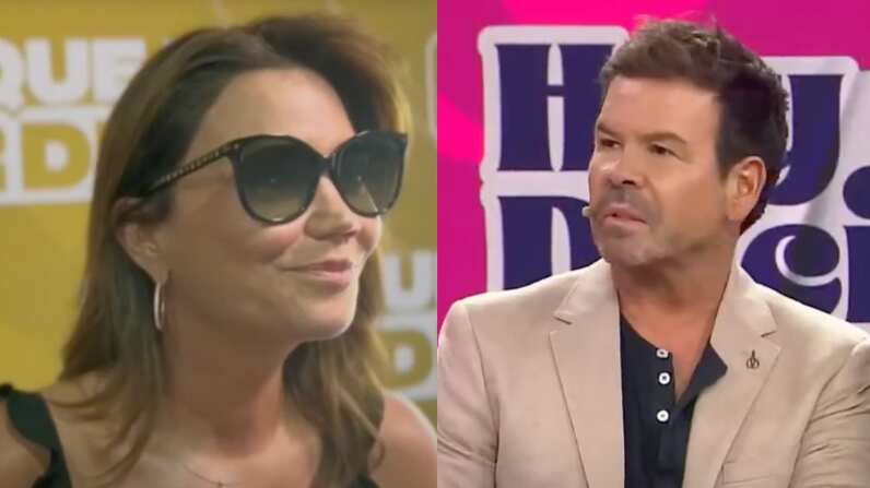 Daniella Campos e Ignacio Gutiérrez | Captura: Que te lo digo y Hay que decirlo
