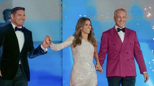 Pancho Saavedra, María Luisa Godoy y Martín Cárcamo | Instagram