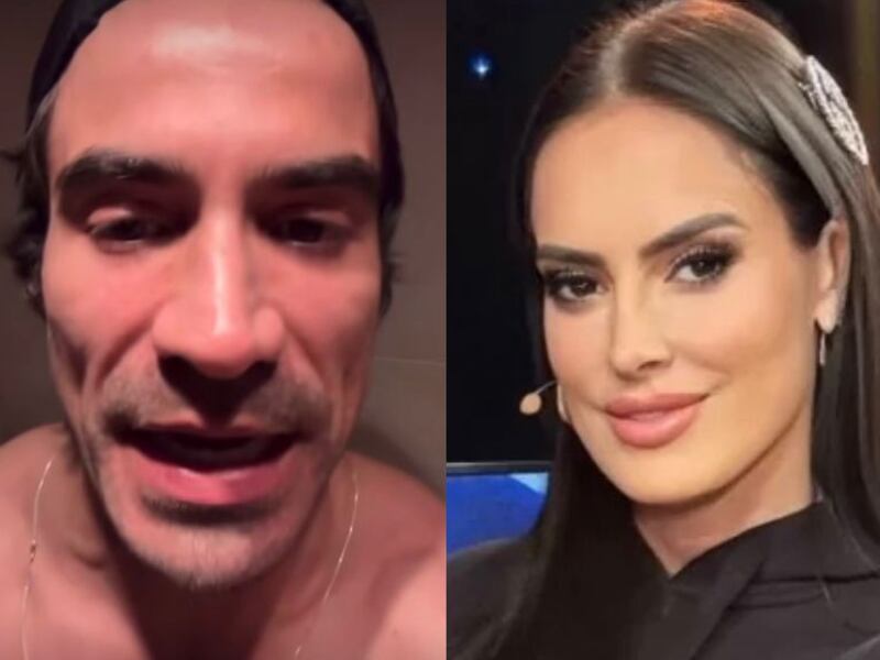 Sebastián Ramírez se fue en contra de Adriana Barrientos tras decir que la intentó atropellar: “Ten respeto porque hay una familia”