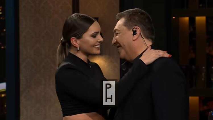 Faloon Larraguibel y Julio César Rodríguez