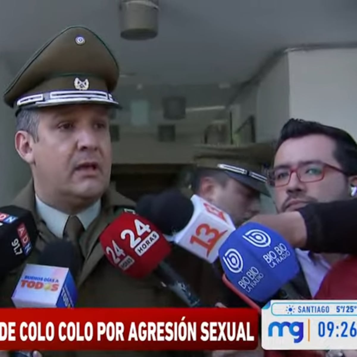 Carabineros confirma presencia de Arturo Vidal en comisaría por denuncia de agresión sexual Carabineros confirma presencia de Arturo Vidal en comisaría por denuncia de agresión sexual