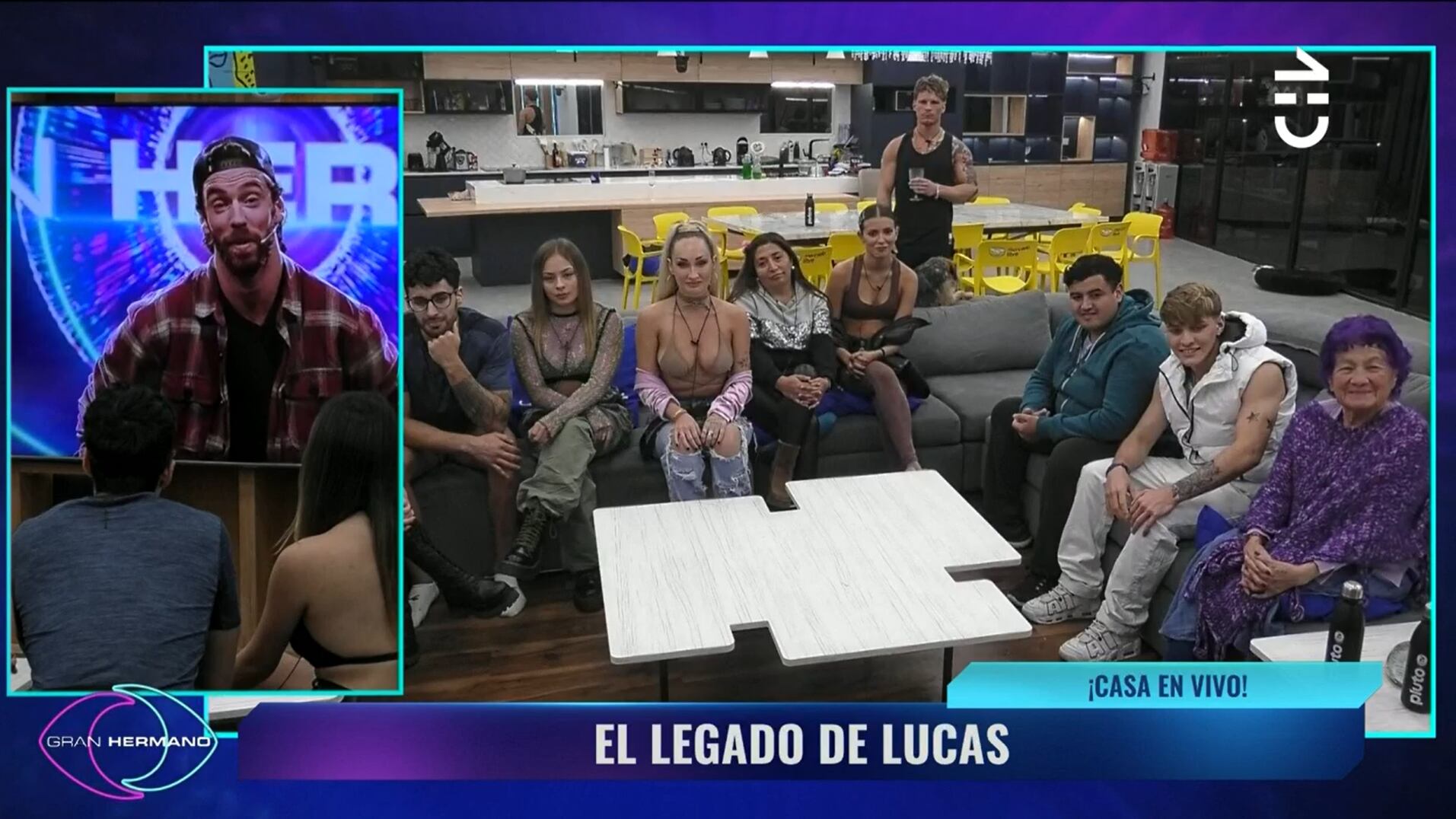 Lucas de "Gran Hermano" | Captura