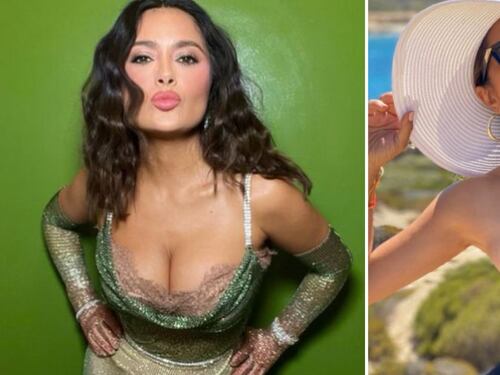 Salma Hayek es la reina de la sensualidad a sus 56 años y estos 4 vestidos lo demuestran