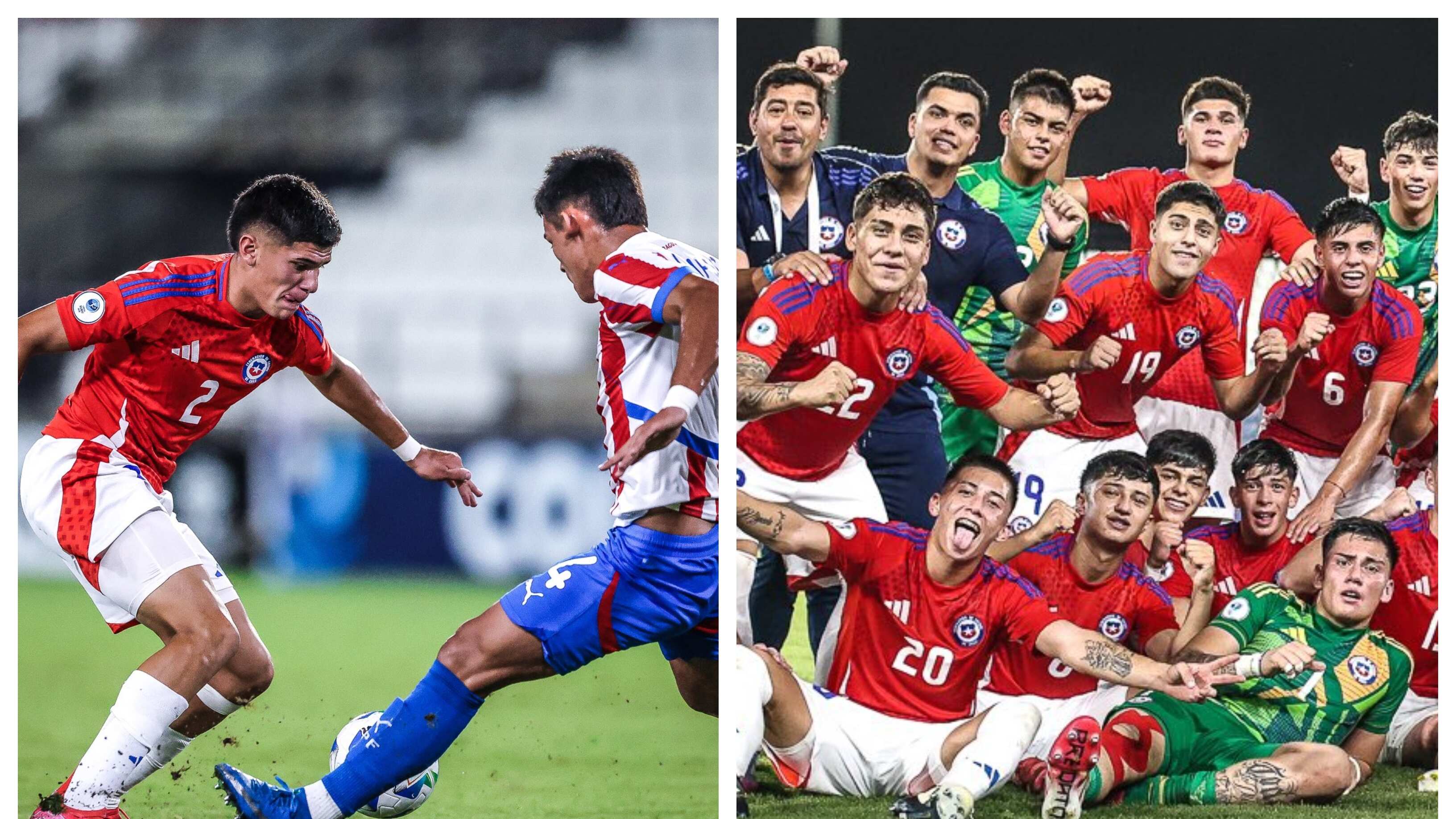 La selección Sub 17 venció anoche por 1-0 a Paraguay en el Sudamericano de la categoría disputado en Colombia.