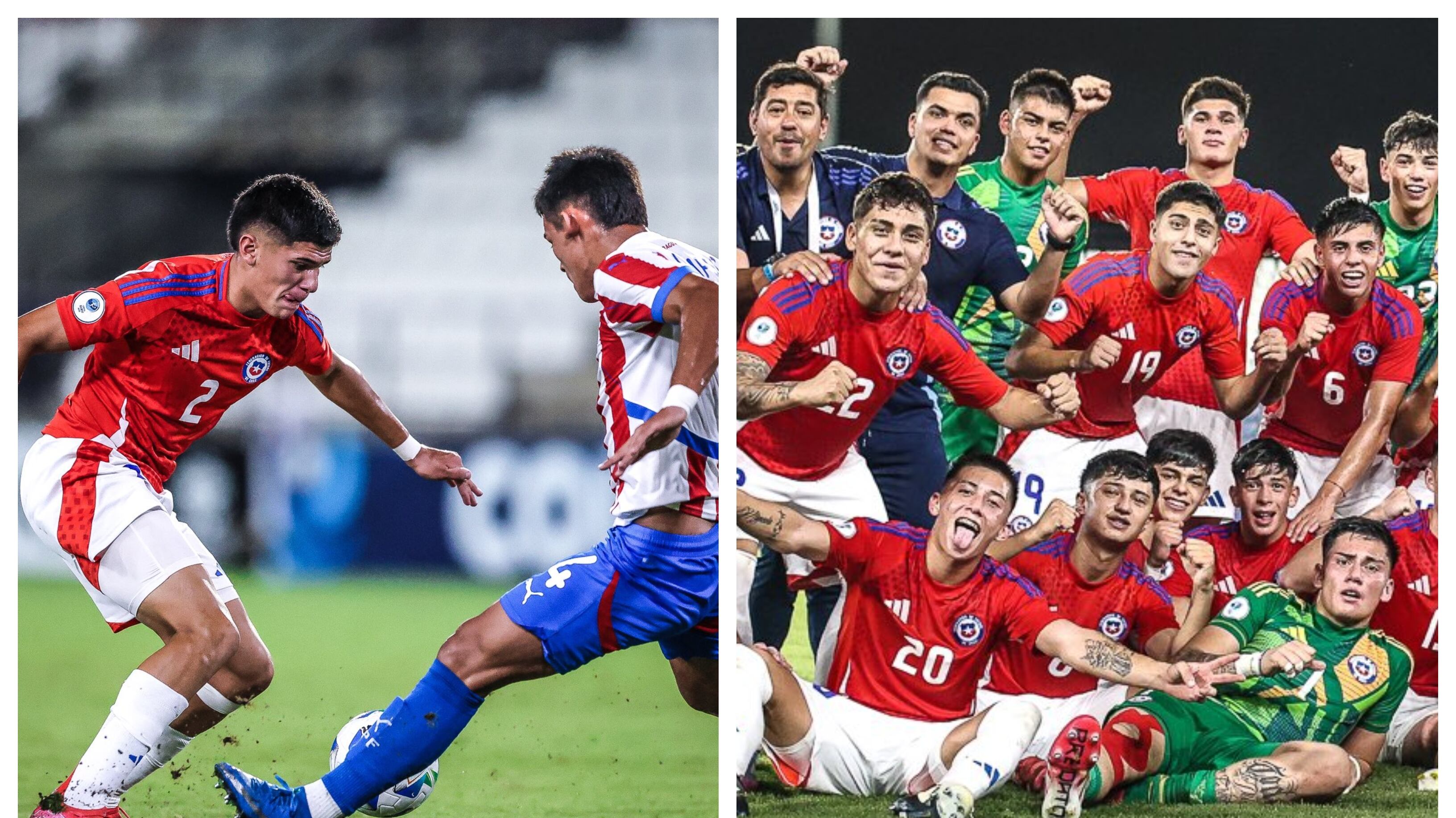 La selección Sub 17 venció anoche por 1-0 a Paraguay en el Sudamericano de la categoría disputado en Colombia.