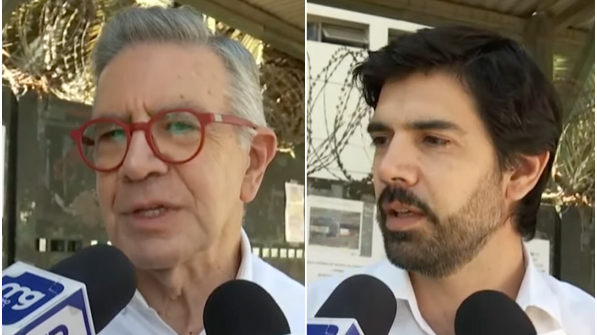 Joaquín Lavín Infante y Joaquín Lavín León visitaron a Cathy Barriga en la cárcel