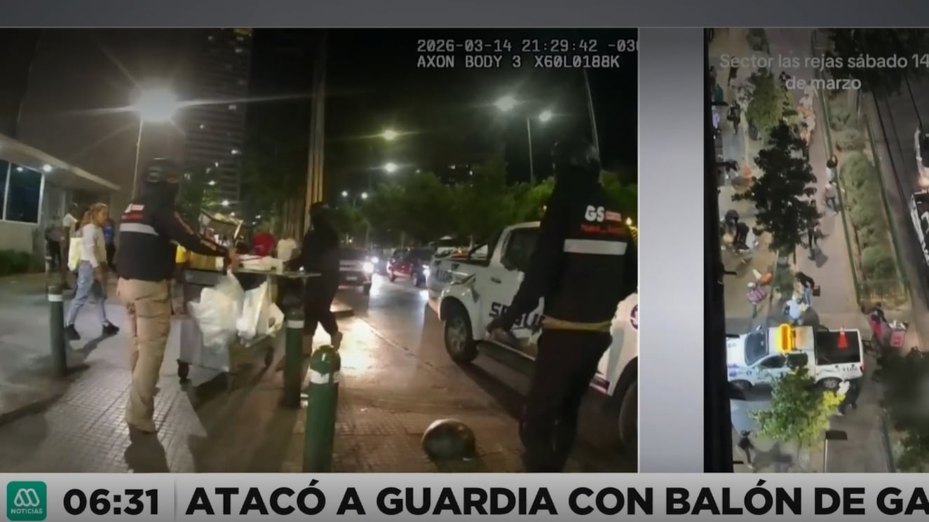 Detienen a ambulante por lanzar balón de gas a inspector en medio de fiscalización por comercio informal
