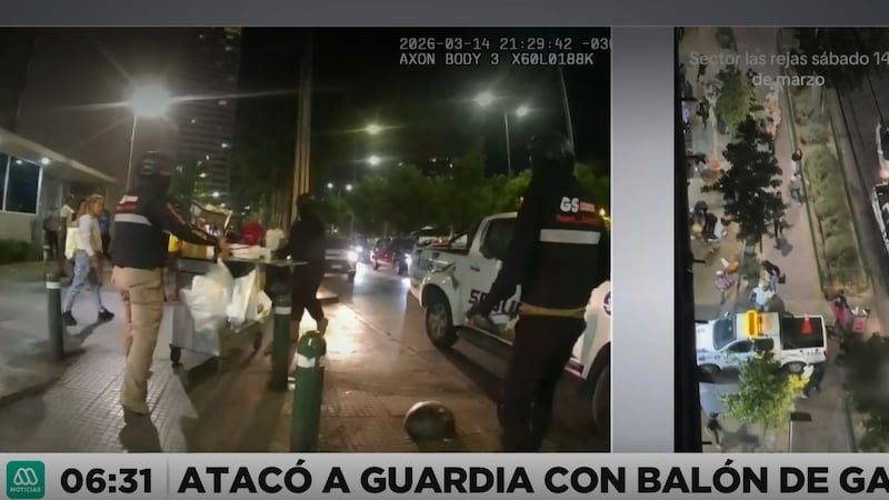 Detienen a ambulante por lanzar balón de gas a inspector en medio de fiscalización por comercio informal