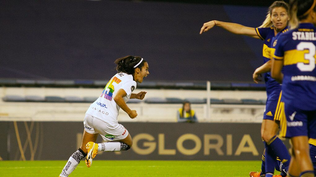 Su Helen Galaz anotó el gol bohemio