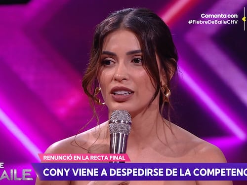 “Si yo no me respeto, nadie más lo va a hacer”: Cony Capelli volvió a “Fiebre de Baile” y leyó carta para explicar las razones de su renuncia