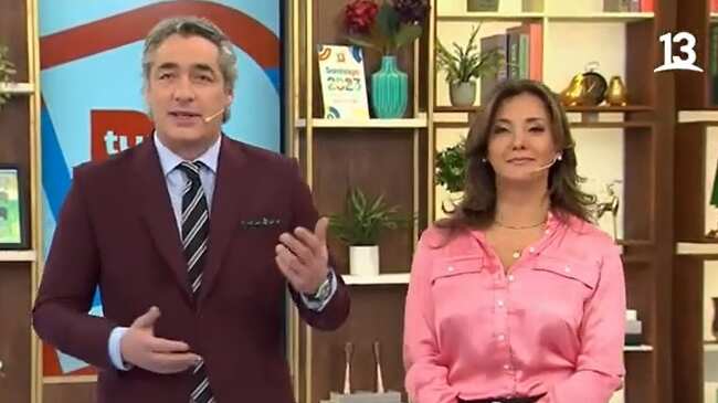 Los animadores del matinal "Tu día" iniciaron su programa más temprano de lo habitual debido a la cobertura de Canal 13 a la primera sesión del Consejo Constitucional.