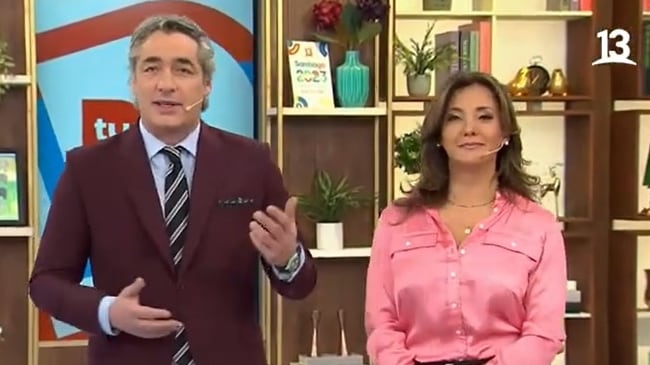 Los animadores del matinal "Tu día" iniciaron su programa más temprano de lo habitual debido a la cobertura de Canal 13 a la primera sesión del Consejo Constitucional.