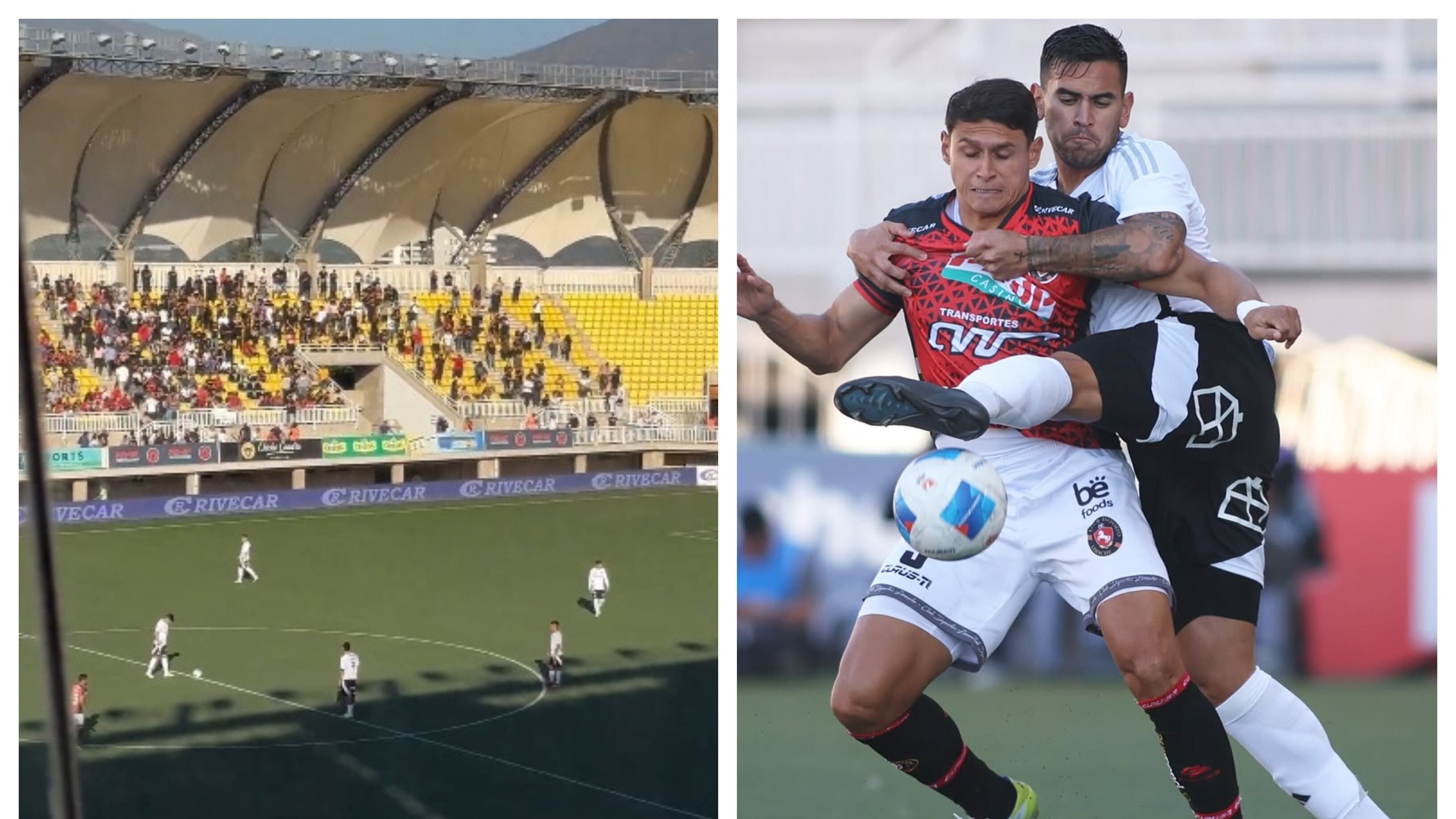 Los barristas del Cacique hicieron caso omiso a la prohibición de la autoridad e igual ingresaron al estadio Lucio Fariña para ver el duelo del club popular ante Deportes Limache.