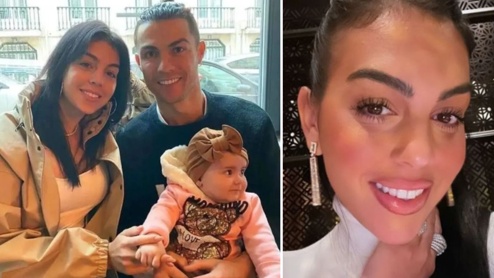 Georgina RodrĂguez cristiano ronaldo hija