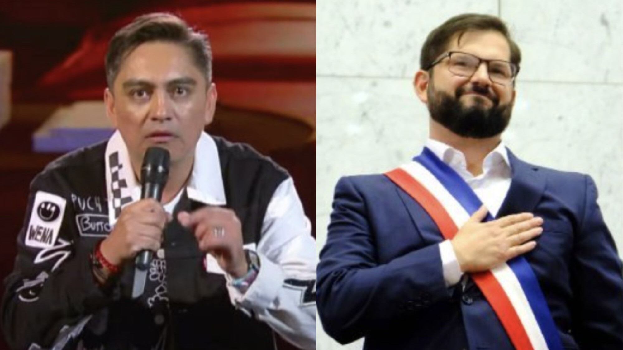 Sergio Freire y Gabriel Boric