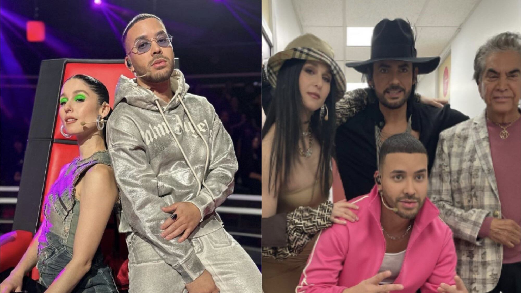 Prince Royce como coach de "The Voice Chile" | Instagram