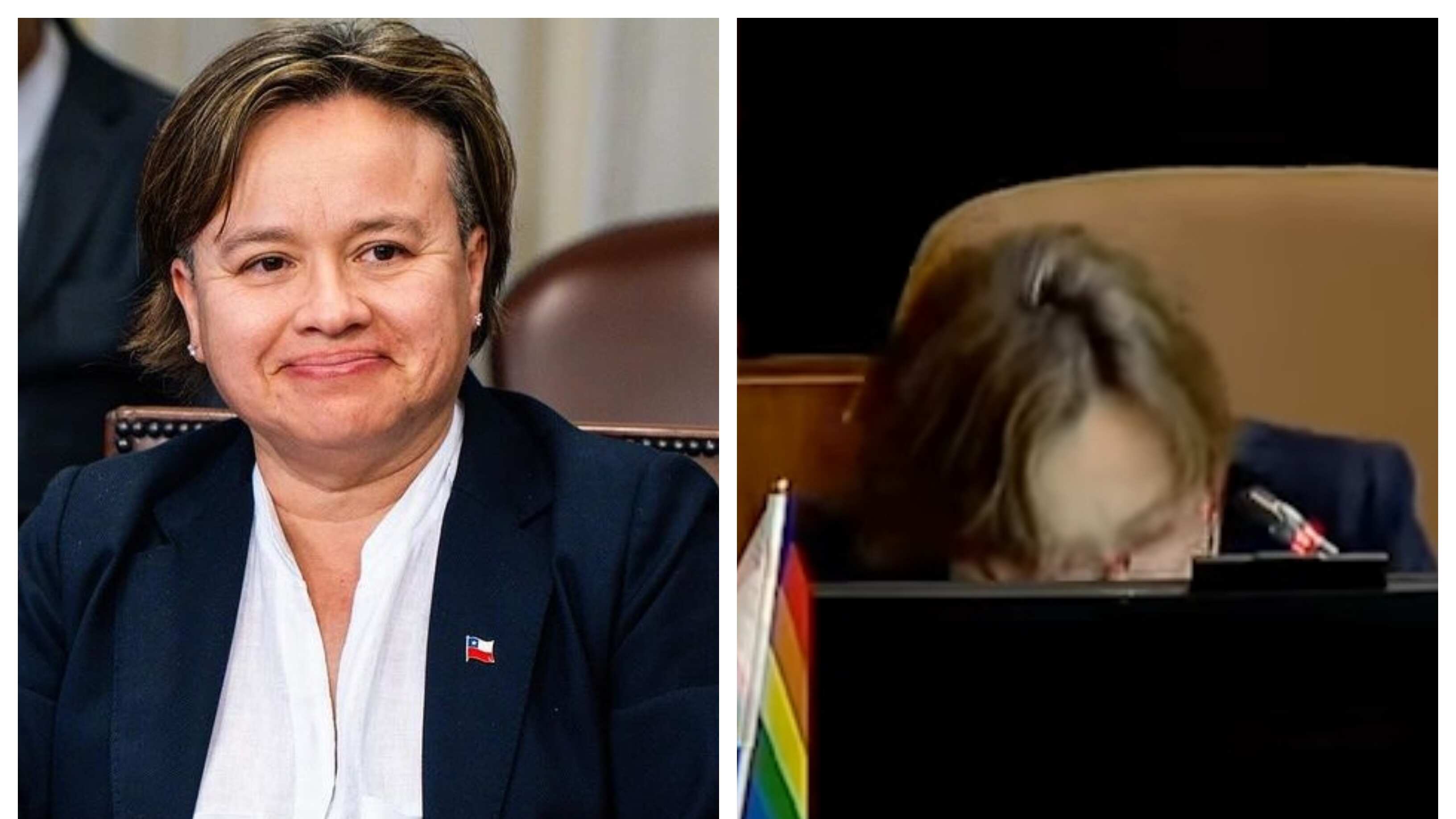 La diputada del Frente Amplio fue dada de alta este martes por la noche, a pocas horas de sufrir un desmayo durante una sesión de la Cámara Baja.