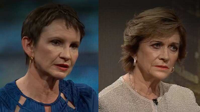 Carolina Tohá y Evelyn Matthei | Captura: Podemos Hablar de CHV